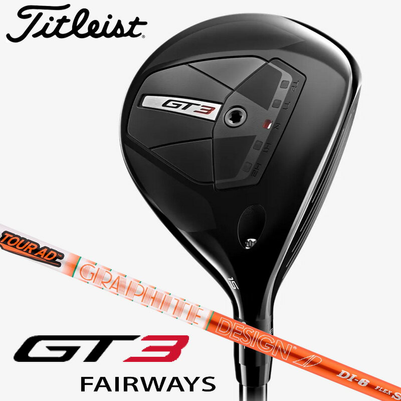 【日本正規品】タイトリスト GT 3 フェアウェイ Tour AD DI-6 シャフト