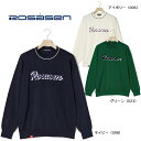 (セール)ロサーセン ゴルフ メンズ コットンハイゲージ ニット(044-12912)2024秋冬 長袖 セーター