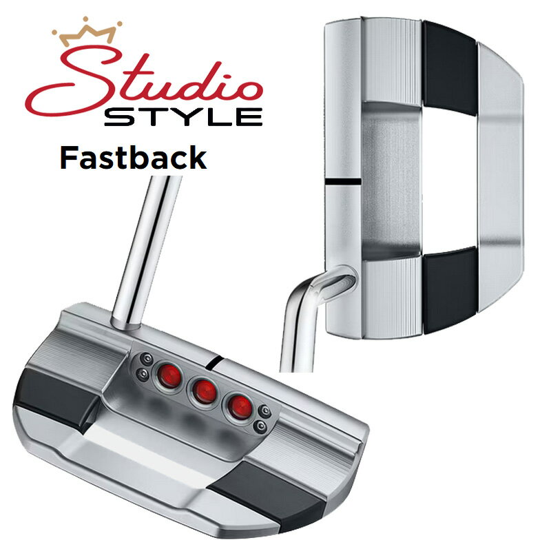 【日本正規品】 タイトリスト スコッティキャメロン スタジオスタイル（Fastback）ファストバック パター 2025