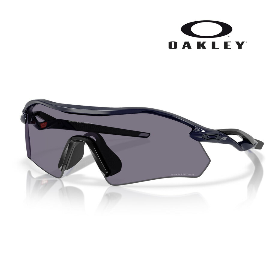 【日本正規品】オークリー サングラス レーダープレート（OO9495D-0736）prizm grey レンズ polished navy フレーム