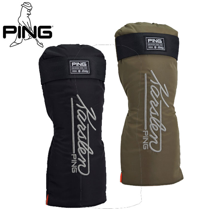 PING HC-U2605 アーバンミリタリーヘッドカバー ドライバー用 送料無料 都会派ミリタリーモデル ブラック カーキ ・都会派ミリタリーモデル ・生地と同系色のプリントロゴとオリジナル織りネームが特徴のヘッドカバー ・柔らかい生地感のミトン型ヘッドカバーで、着脱しやすい ・ドライバー用ヘッドカバー スペック 素材：ポリエステル 原産国：Made in China 発売日 2026/02/17
