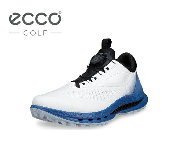 Rakuten - ECCO(エコー)ゴルフシューズ 132614 BIOM C5 BOA WHITE/FEDERAL_BLUE(61583) メンズ 防水 スパイクレス 2026年モデル