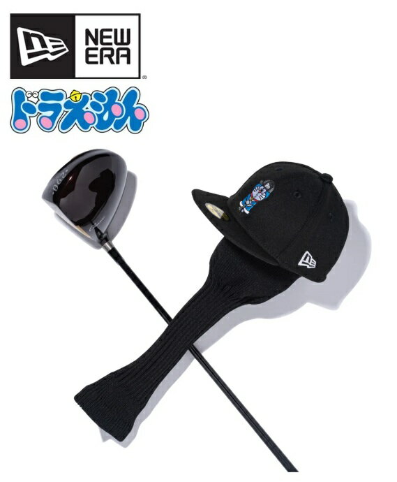 Rakuten - NEW ERA(ニューエラ) ゴルフ ヘッドカバー ドライバー用 ドラえもん ブラック(14935355) ポリエステル