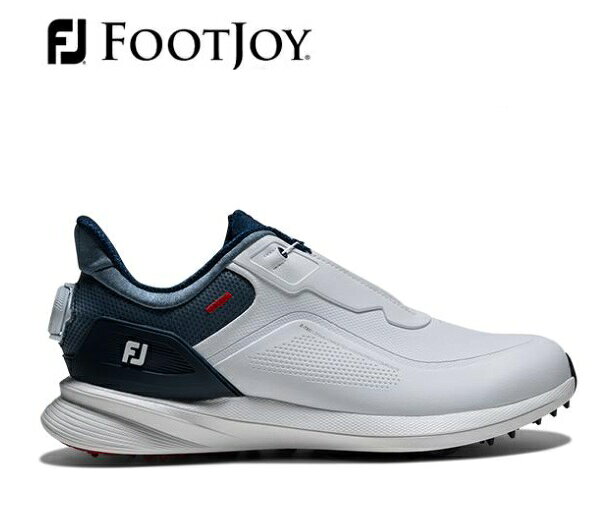Rakuten - FootJoy(フットジョイ)ゴルフシューズ Pro/SL BOA 56955 メンズ スパイクレス W(標準) ホワイト/ブルー