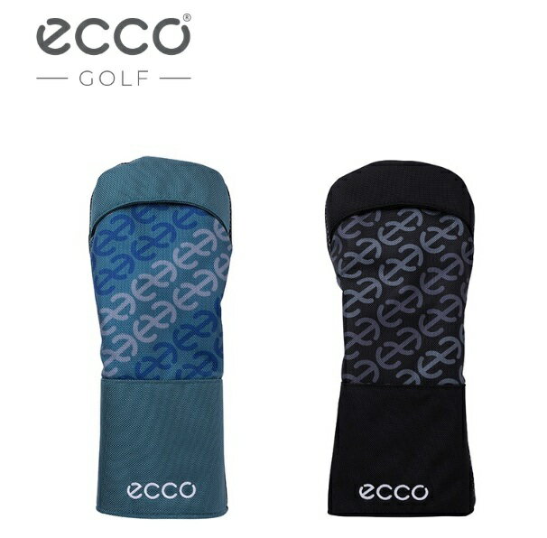 Driver - ECCO(エコー)ゴルフ ヘッドカバー ドライバー用 ECH006 ブルー ブラック