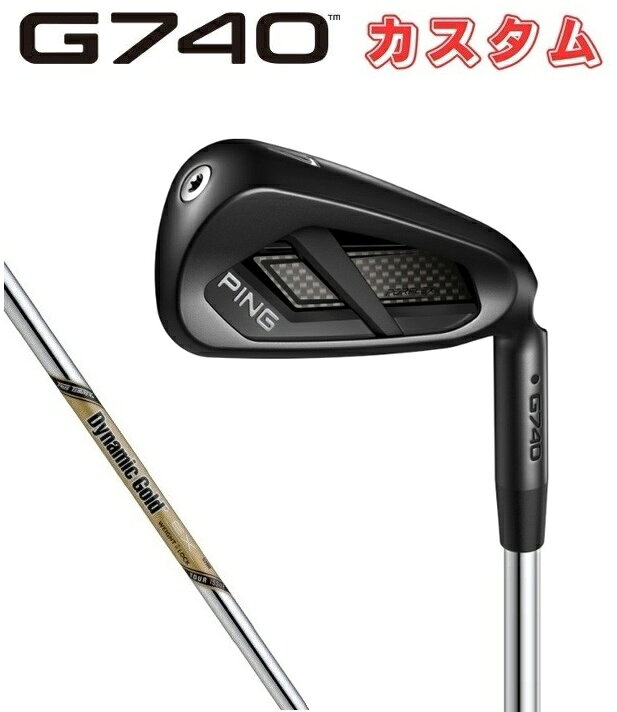 【カスタムオーダー】【右用/左用】【6本セット】PING(ピン)G740 アイアン スチールシャフト DG EX TOUR ISSUE