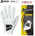 【6枚セット】DUNLOP ダンロップ SRIXON スリクソン グローブ 手袋 PRO SERIES【羊革】 GGG-S027