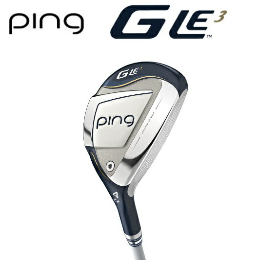 PING G LE3 レディース ハイブリッド　ユーティリティ ・PINGレディース史上最大初速を生む新フェース ・スピンシステンシー テクノロジーをレディース初搭載 ・新サウンド リブで打感/打球音が向上(DR) ・高比重のバックウエイトを初搭載(DR) ・フェース ラップ テクノロジーをレディース初搭載(FW・HB)