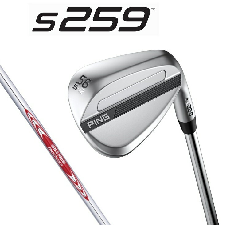 Rakuten - PING(ピン)S259 ウェッジ NS.PRO.MODUS3.TOUR.105/S スチールシャフト メンズ ゴルフクラブ 日本正規品 スピン性能 PING WEDGE