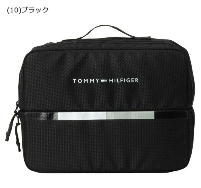 トミー ヒルフィガー ゴルフ シューズケース ポリエステル 2層構造 コンパクト収納 THMG6SEB TOMMY HILFIGER GOLF