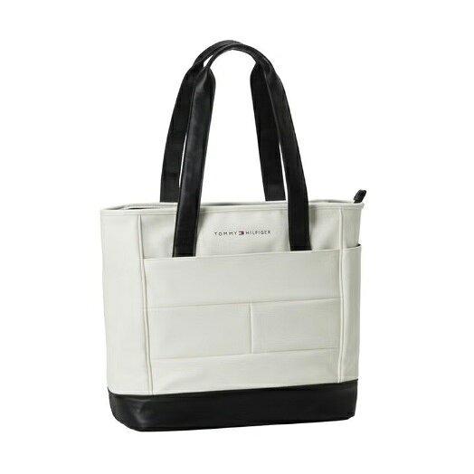 トミー ヒルフィガー ゴルフ THMG6ST6 ユースフル トートバッグ 合成皮革 PU ゴル...