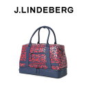 【期間限定ポイント10倍】【大特価】【2022年】【秋冬モデル】J.LINDEBERG ジェイ・リンドバーグボストンバッグ ブリッジマーク プリントシューズ別収...