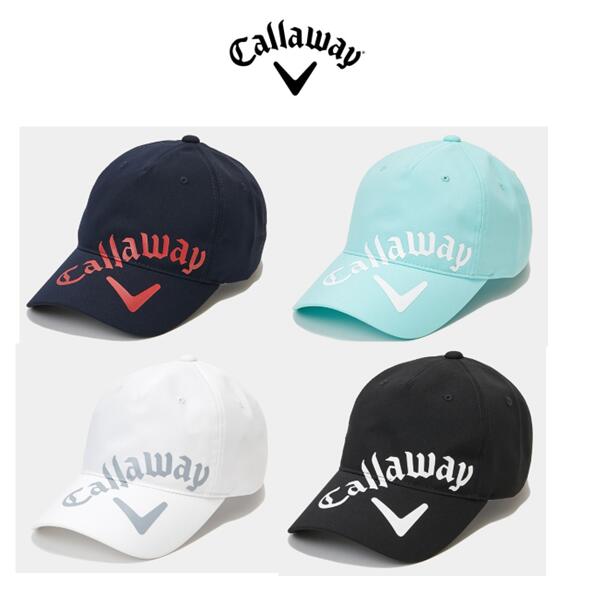 【2022年秋冬モデル】【レディース商品】キャロウェイ Callaway ロゴプリント キャップ ウィメンズ機能スベリ 吸汗速乾 C22291201