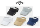 【2025年春夏モデル】【メンズ】キャロウェイ Callaway FREEZE TECH バイザー持続冷感 冷感効果C25191108