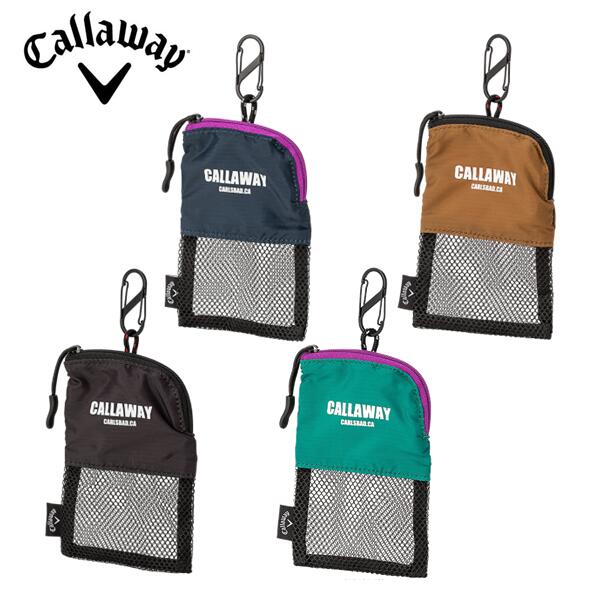 キャロウェイ イージーゴーイングボールバッグCallaway Easygoing Ball Bag 23 JMボール6個収納可能 メッシュタイプカラビナ付き ゴルフ ボールケース