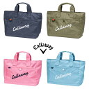 キャロウェイ 【2024年モデル】キャロウェイ アドバンス ラウンド トートCallaway Advance Round Tote 24 JM正面ポケット カジュアル ラウンドバッグゴルフ