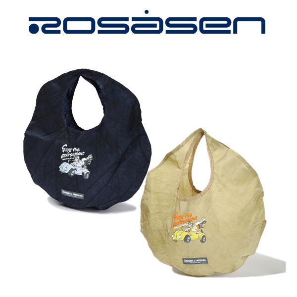 【PGAランドリートートプレゼント】【2022年】【春夏モデル】ロサーセン ROSASENRAIRBAG PROJECT リサイクル丸形バッグ トートバッグ コラボ商品 ロサーセン×ルーズマン046-86206