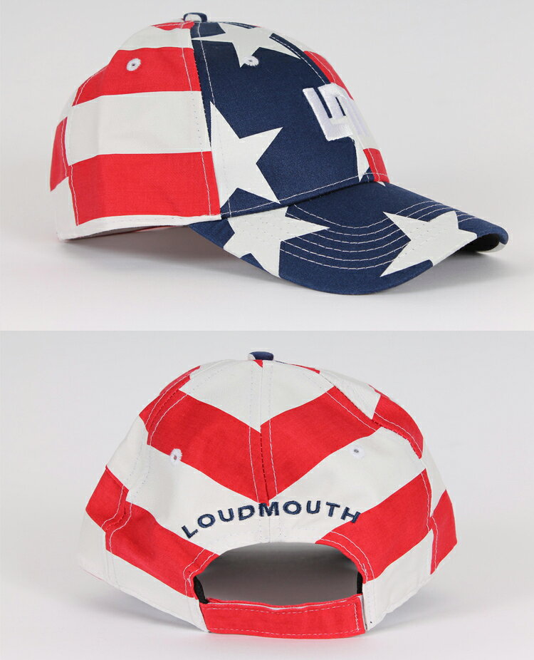 ラウドマウス loudmouth スターズ＆ストライプ パフォーマンス キャップ（Stars & Stripes Performance Cap） LMCPSS 【ゴルフ】