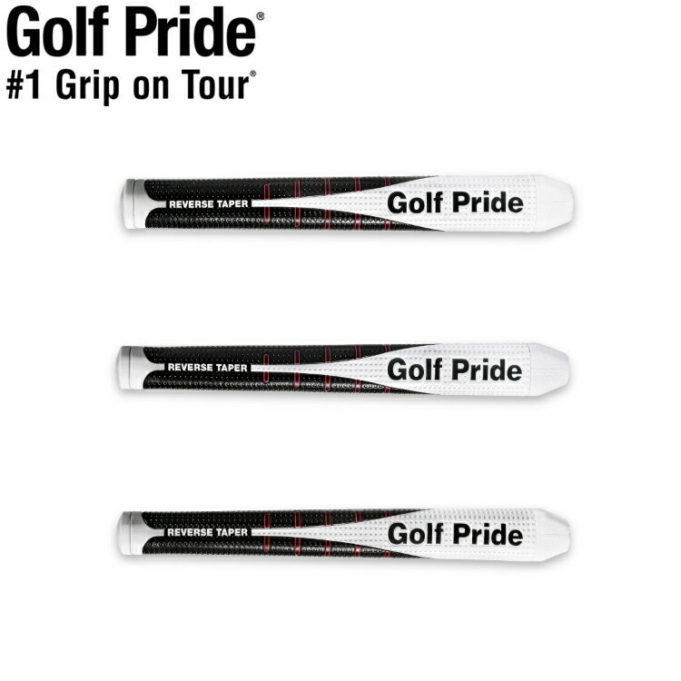 ゴルフプライド Golf Pride リバーステーパー パターグリップ ラウンド フラット ...