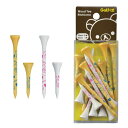 ライト T-28 ウッドティー リラックマ 【240円メール便対応商品】【ゴルフ】