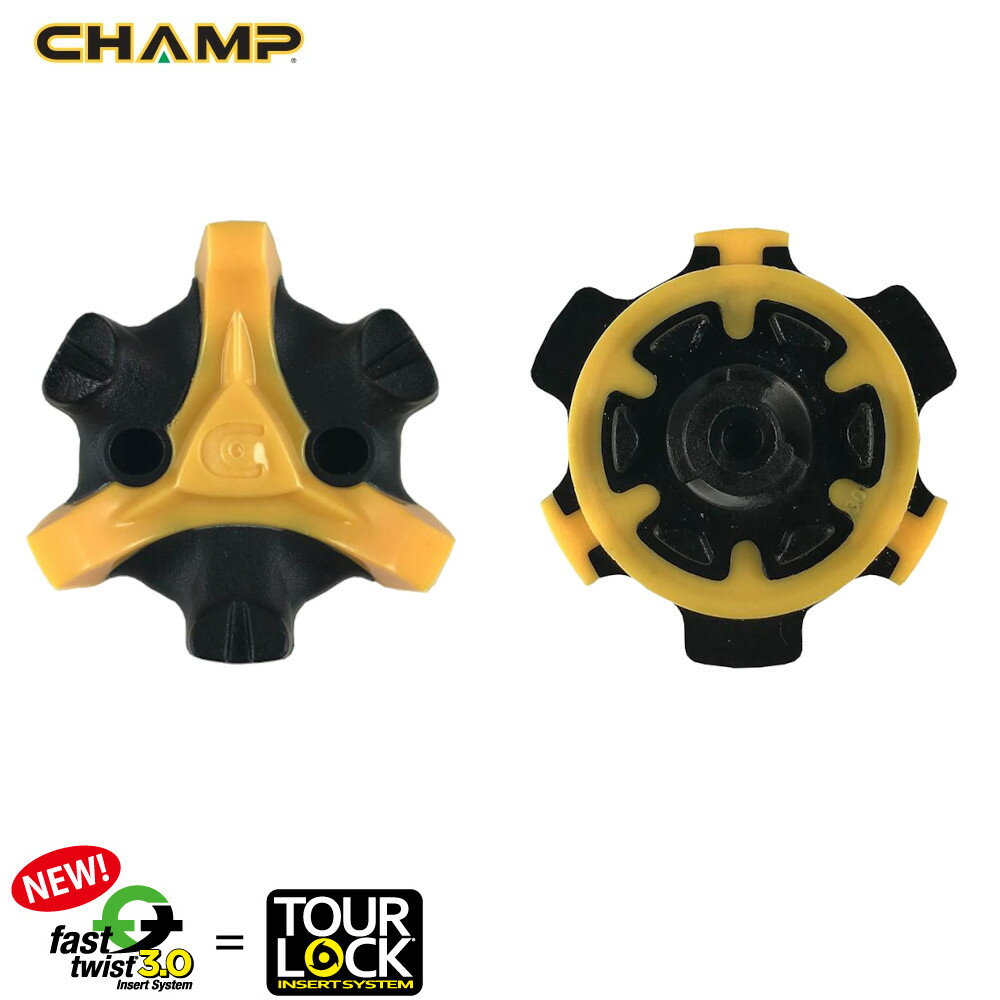 【ゆうパケット配送無料】【純正品】 チャンプ CHAMP スコーピオン スティンガー （SCORPION Stinger） FTS3.0（TOUR-LOCK） 18個入 スパイク鋲 CHP75640 ライト S-99 【ゴルフ】【パッケージ無し】