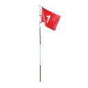 マックスフライ ポータブル フラッグ カップ （Maxfli Flag Pole with Cup） MX108 【ゴルフ】