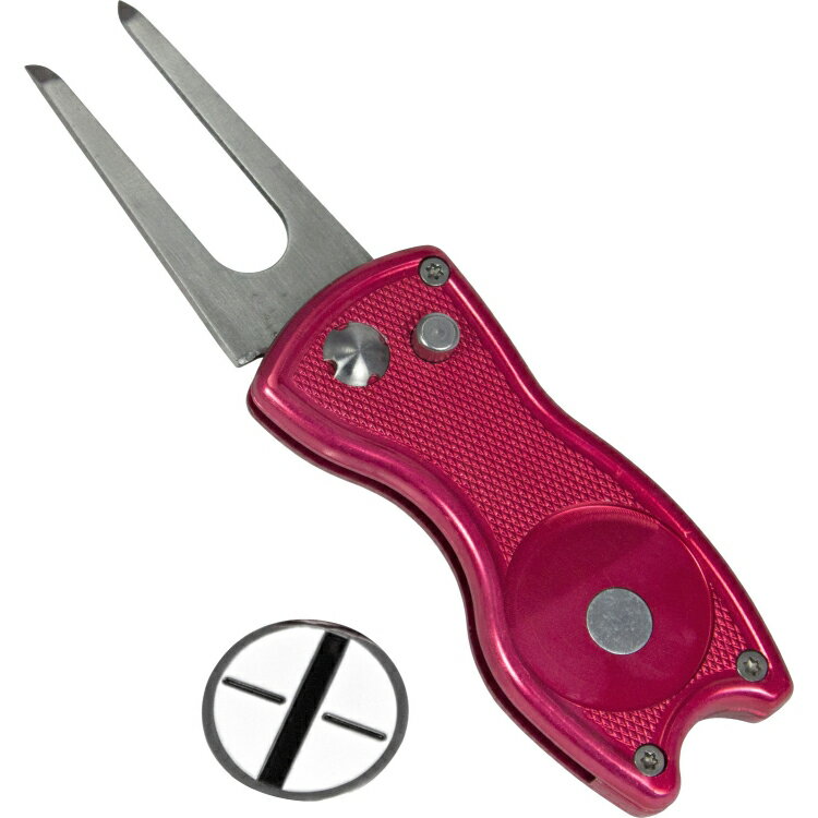 �ޥå����ե饤 ���ץ�� ��������� ��å� �ǥ��ܥå� �ġ����Maxfli Spring Action Divot Tool�� MX220 ��240�ߥ᡼�����б����ʡۡڥ���ա�