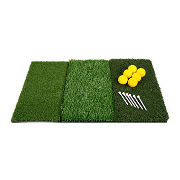 オリマー 3in1 トリプルサーフェス ゴルフマット 61×41cm(Orlimar Triple Surface Golf Hitting Mat) OR029527 【ゴルフ】