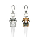 アニマルリバーシブルメタルディボットツール グリーンフォーク リペア ツール アライグマ 動物 コンペ 景品 かわいい おしゃれ CBA018 【240円メール...