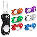 【全7色】ディボットツール グリーンフォーク 折りたたみ式 DIVOT TOOLS 合金 【240円メール便対応商品】【ゴルフ】 CBA035