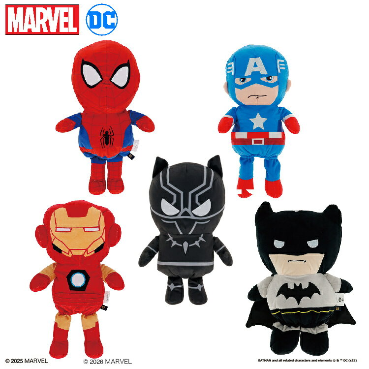 마블(MARVEL) 디시 코믹스(DC) 히어로 봉제인형 드라이버 헤드 커버 스파이더 맨 캡틴 아메리카 아이언 맨 배트맨 영화 캐릭터 460CC 대회 상품 경품 [골프]