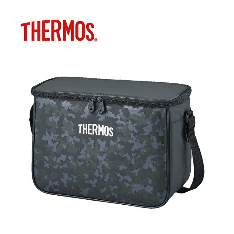 サーモス THERMOS ソフトクーラー 限定ブラックカモフラージュ 容量：10L 熱中症対策 暑さ対策 部活 ク..