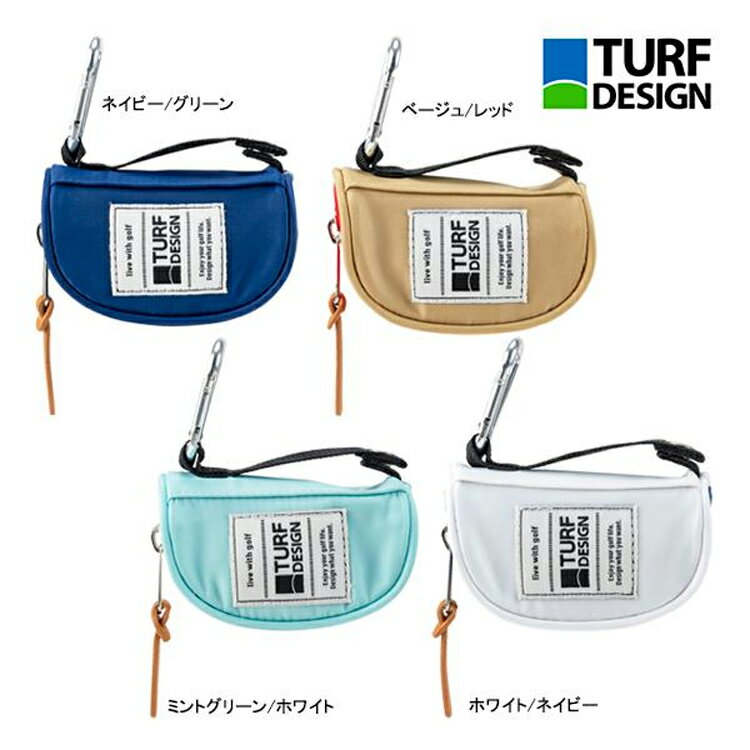 樂天商城 - 【2026年モデル】 朝日ゴルフ ターフデザイン TURFDESIGN ボールポーチ TDBP-BF70 【240円メール便対応商品】【ゴルフ コンペ 賞品 景品】