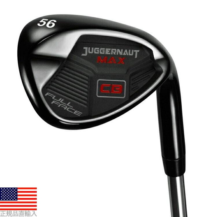 ジャガーノート マックス CB フルフェイス ウェッジ ブラックPVD仕上げ ヘッド単体 右打用 （Juggernaut Max CB Full Face Wedge） I253A07C 【ゴルフ】 その1