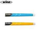 【特価品】ウィン（winn）ホワイトラインパターグリップ ミッドサイズ（全2色）パター用 WINN-68WL【ゴルフ】