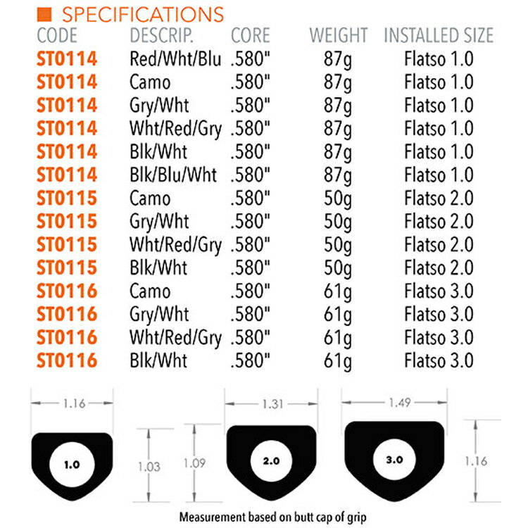 スーパーストローク トラクション フラッツォ 1.0（SuperStroke Traxion Flatso）パターグリップ カウンターコア装着可能 【US正規品】 ST0114 【200円ゆうパケット対応商品】【ゴルフ】
