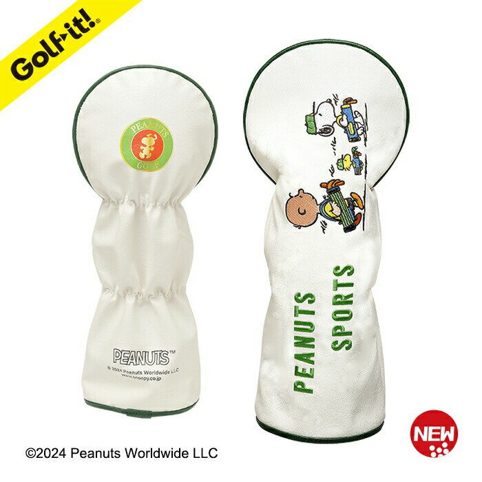 ライト H-475 スヌーピー ピーナッツスポーツ ドライバー ヘッドカバー 刺繍 DR Peanuts 【ゴルフ】