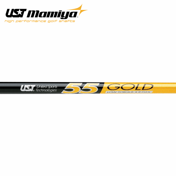 USTマミヤ 55 Gold ウッドシャフト (US仕様) (UST Mamiya 55 Gold)