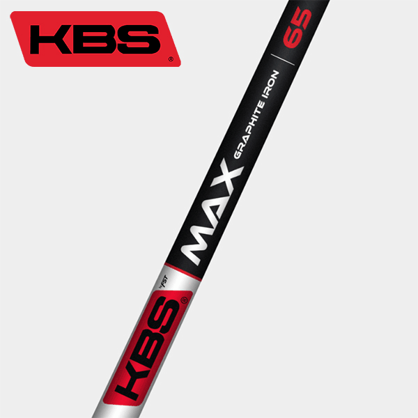 KBS MAX グラファイト アイアンシャフト (パラレル) (US仕様) (KBS MAX Graphite Iron) 【単品】
