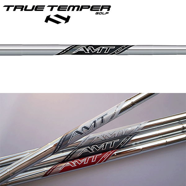 トゥルーテンパー AMT ブラック スチール アイアンシャフト (2025年モデル) (True Temper AMT Black Ir..