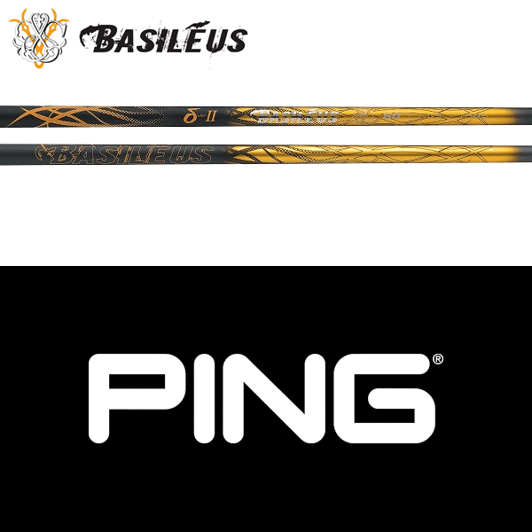 【G440対応】【全てメーカー純正部品使用】【PING ウッド用 純正 スリーブ付きシャフト】バシレウス デルタ II (Basileus δ II)