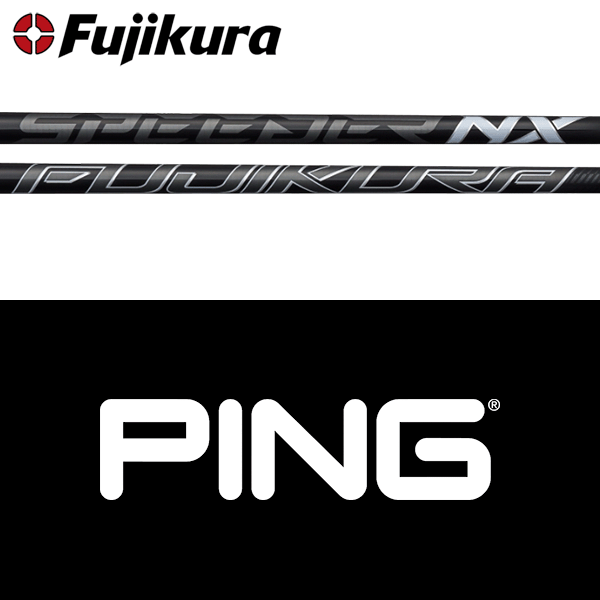 【G440対応】【全てメーカー純正部品使用】【PING ウッド用 純正 スリーブ付きシャフト】フジクラ スピーダー NX ブラック (Fujikura Speeder NX Black)