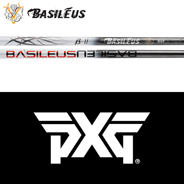 【全てメーカー純正部品使用】【PXG ウッド用 純正 スリーブ付きシャフト】バシレウス β II リミテッド..