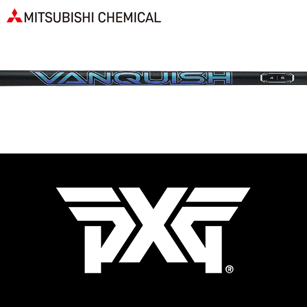 【全てメーカー純正部品使用】【PXG ウッド用 純正 スリーブ付きシャフト】三菱ケミカル VANQUISH (Mitsubishi Chemical VANQUISH)