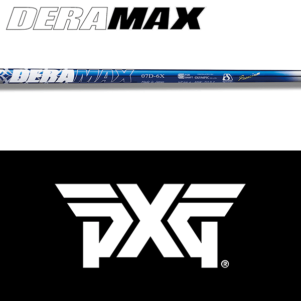 【全てメーカー純正部品使用】【PXG ウッド用 純正 スリーブ付きシャフト】デラマックス DERAMAX 07 プ..