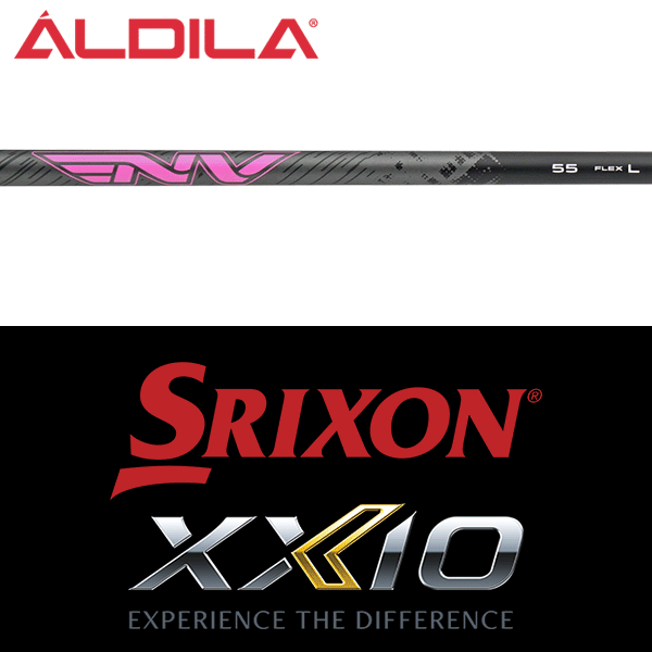 【全てメーカー純正部品使用】【SRIXON ZX / ゼクシオ X QTS 純正スリーブ付きシャフト】アルディラ NV ピンク ウッド (2023年モデル) (ALDILA NV Pink Wood 2023 Ver.)