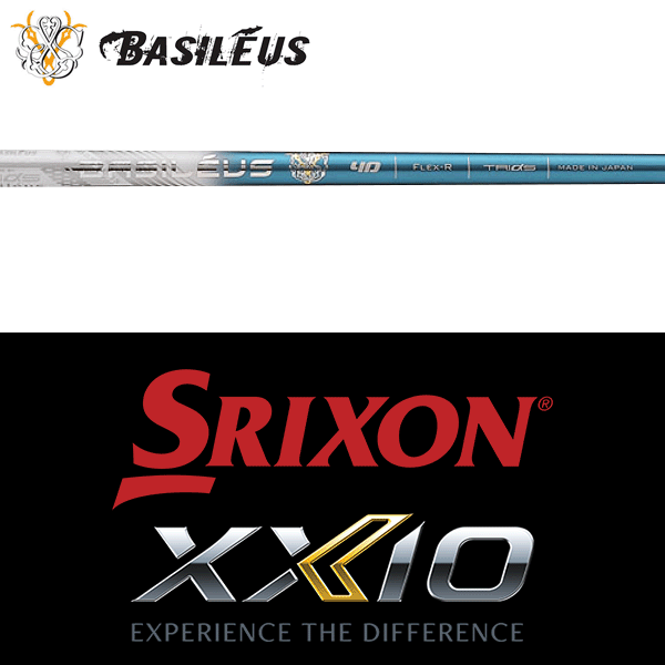 【全てメーカー純正部品使用】【SRIXON ZX / ゼクシオ X QTS 純正スリーブ装着シャフト】 バシレウス Tri:Zaffiro (トライザフィーロ) (Basileus Tri:Zaffiro)