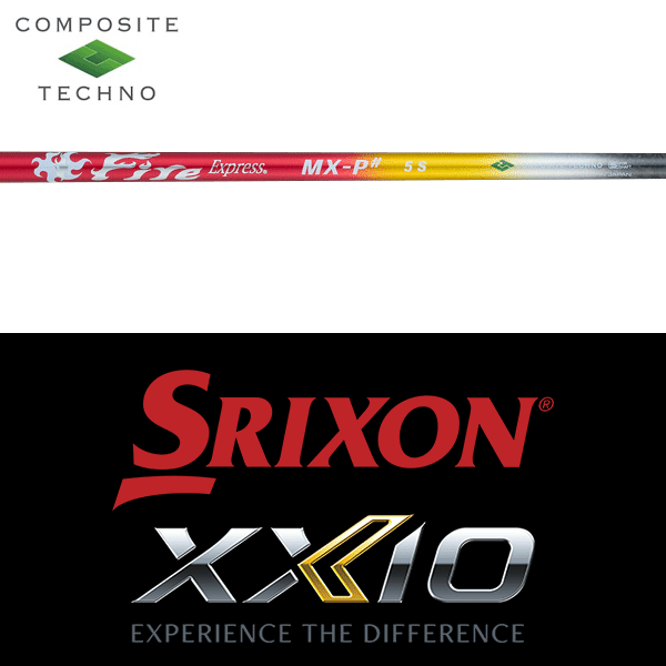 【全てメーカー純正部品使用】【SRIXON ZX / ゼクシオ X QTS 純正 スリーブ付きシャフト】コンポジット..