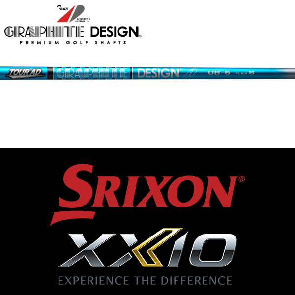 【全てメーカー純正部品使用】【SRIXON ZX / ゼクシオ X QTS 純正スリーブ装着シャフト】グラファイトデザイン Tour AD UB (Graphite Design Tour AD UB)