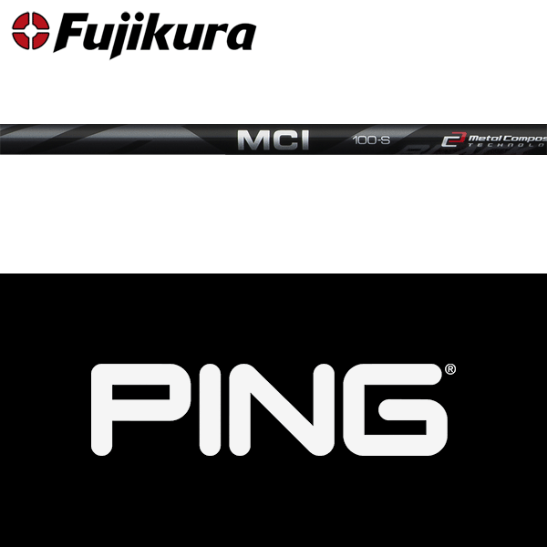 ƥ᡼ʻѡۡPING G430/G425/G410 ϥ֥å ꡼奷եȡ ե MCI ֥å  (Fujikura MCI Black Iron)